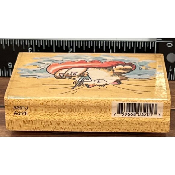 Penny Black 3201J Adrift Wood mounted Rubber Stamp by Margaret Sherry - Picture 3 of 4